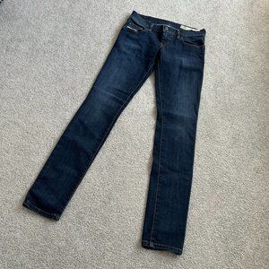 Diesel Super Slim Skinny Low Waist Jeans Stretchy 27x32    - L1207
